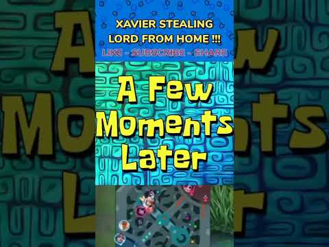 XAVIER STEALING LORD FROM HOME !!!