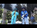 Fillmore Slim sings at East Palo Alto Blues Festival 2016