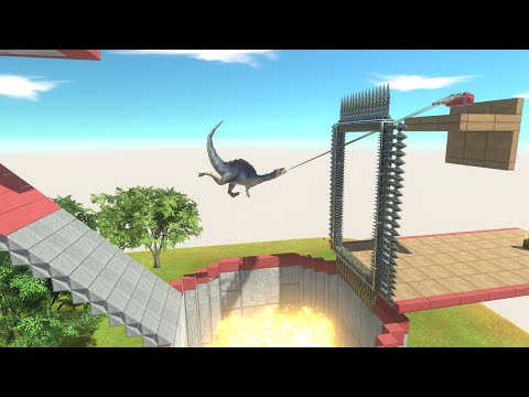 Epic Bungee Jumping | Who Can Survive?- Animal Revolt Battle Simulator