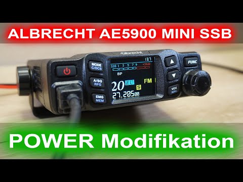 Albrecht AE5900 MINI SSB - mehr Power ⚡ für SSB und FM/AM #cbfunk #albrecht #blackout