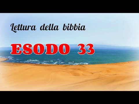 [bibbia audio in italiano]: ESODO CAP.33