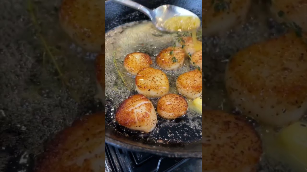 How To Cook Perfect Scallops #SHORTS
