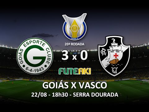 Melhores momentos: Goiás 3 x 0 Vasco pela 20ª rodada do Brasileirão 2015
