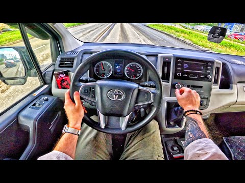 2021 Toyota HiAce 2.8D MT - POV TEST DRIVE