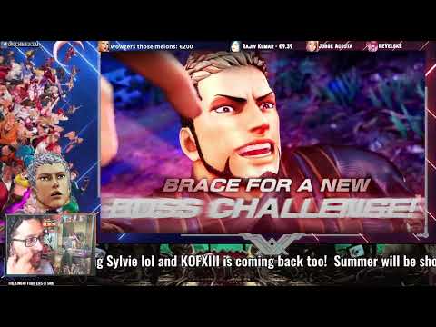 Boss Goenitz Reaction #KOFXV using 4K trailer 60 fps