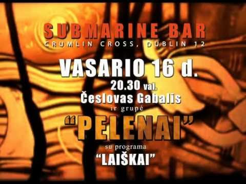 Česlovas Gabalis ir grupė "Pelenai" su programa "Laiškai"