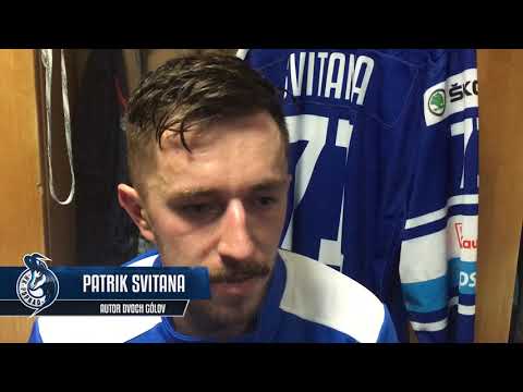 Patrik Svitana po zápase s Novými Zámkami (22. kolo)