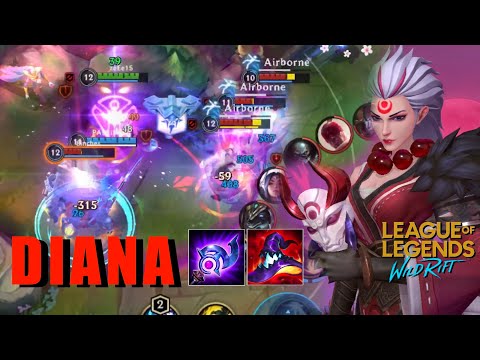 ONE PERFECT DIANA ULTIMATE SETUP TO END THE GAME! | WILD RIFT