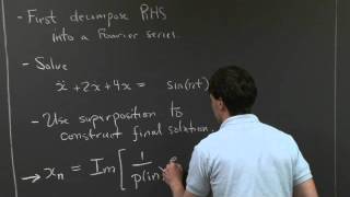 Linear ODE's with Periodic Input | MIT 18.03SC Differential Equations, Fall 2011