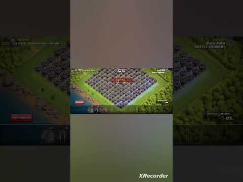 Bat vs skeleton #coc #gaming #gakucoc #1vs1 #clone #mrbeast  #morepowerful