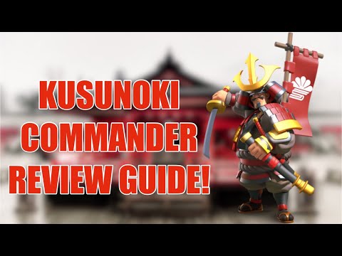 KUSUNOKI COMMANDER REVIEW GUIDE | Rise of Kingdoms