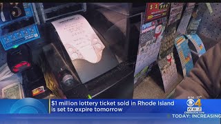 $1 Million Mega Millions Lottery Ticket Sold In Rhode Island To Expire Wednesday