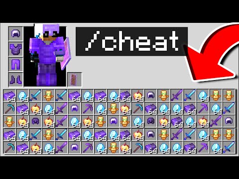 MINECRAFT MA POSSO USARE TUTTI I CHEAT - ITA
