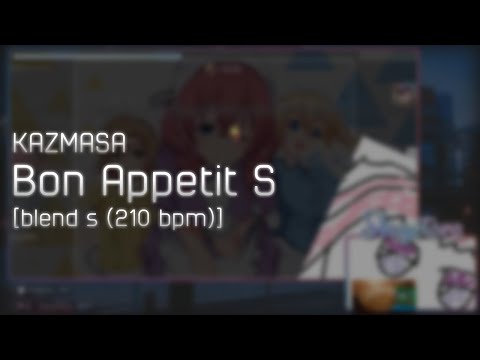 KAZMASA - Bon Appetit S (Oldskool HappyHardcore Remix) (Short Ver.) [blend s (210 bpm)] +HD 100% #1
