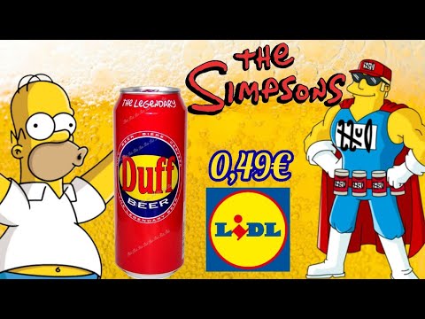 Ich teste Duff Beer | The Simpsons Bier