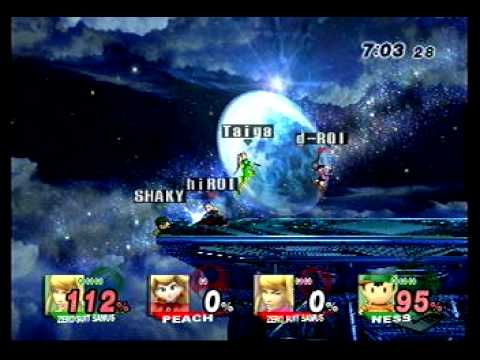 NickRiddle & Shaky (ZSS + Ness) vs. hiROI & D-Torr (Peach + ZSS) 2