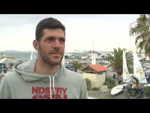 Pavlos Kontides Interview in Hyeres by ISAF