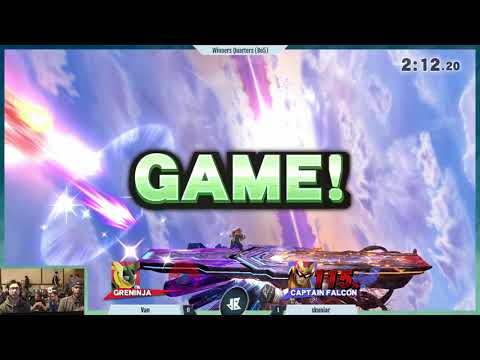 [Dandog's Agua — 4/8/18] WQuarters: Van (Greninja) vs. skuniar (Captain Falcon)