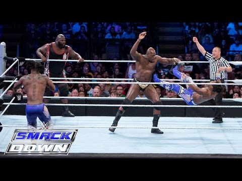 The Prime Time Players & Mark Henry vs. The New Day: SmackDown, Aug. 6, 2015