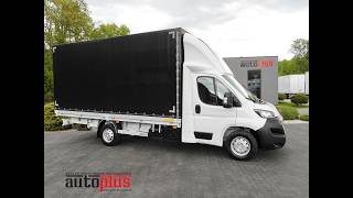 Peugeot BOXER TARPAULIN 10 PALLETS CRUISE CONTROL PNEUMATICS AIR CONDITI tarpaulin truck < 3.5t | Image 4 - Autoline