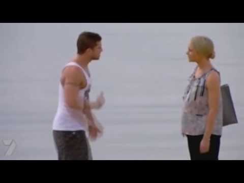 Heath and Bianca at the beach