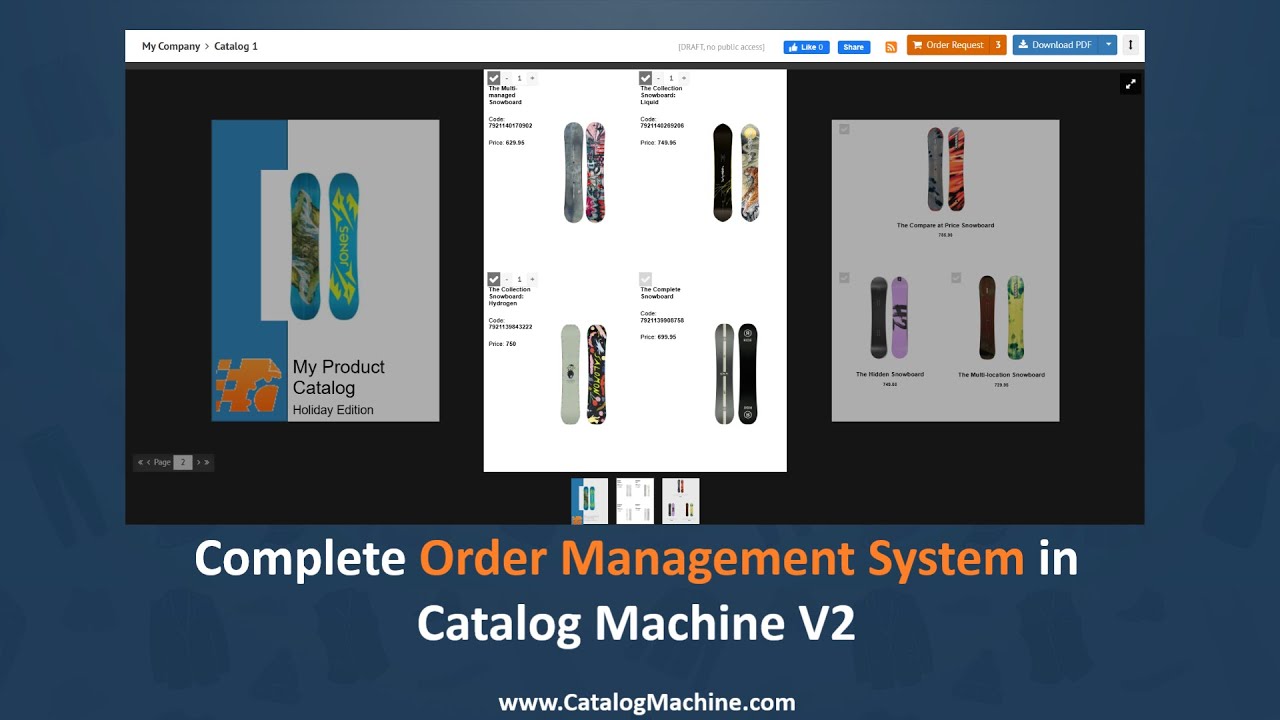 Complete Order Management System in Catalog Machine V2: Setup & Payment Processing
