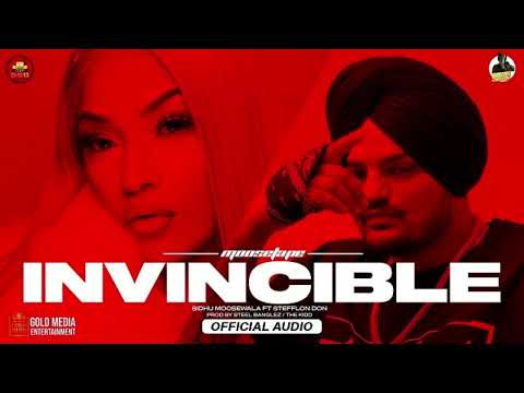 INVINCIBLE (Official Song) Sidhu Moose Wala | Stefflon Don l Steel Bangelz | The Kidd | Moosetape