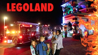 🌇💥LEGOLAND HOTEL  Fire Alarm Evacuation! LEGOLAND HOTEL & RESTAURANT TOUR!