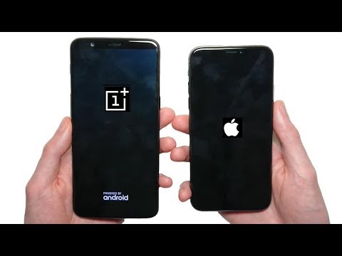 OnePlus 5T vs iPhone X Speed Test & Camera Comparison!
