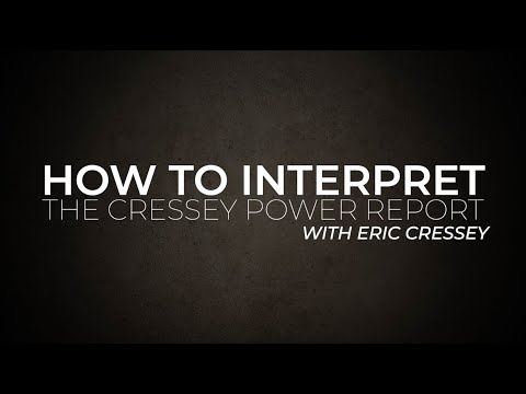 Proteus Webinar #101: How to Interpret the Cressey Power Report with Eric Cressey