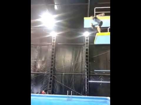 Celebrity Splash Virginia Da Cunha y Nazareno Mottola, ensayo dia 1