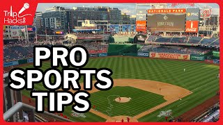Tips for Attending Pro Sports in Washington DC