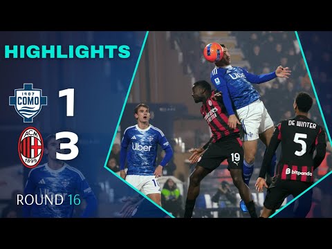 Como - AC Milan | 1-3 | Highlights | Serie A 2025-26 | como milan