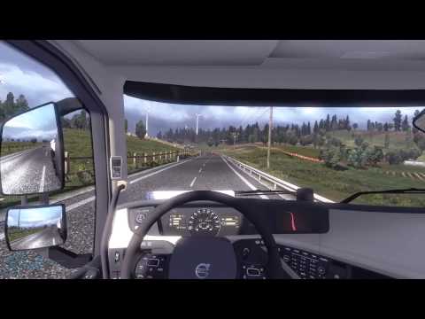 Euro Truck Simulator 2 - Load to Brno with Volvo FH (TrackIR 5 gameplay)