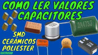 How to read traditional and SMD capacitors?