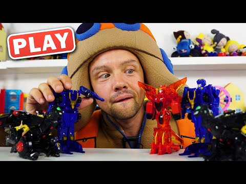 KyKyPlay -  Трансформеры - Поиграйка с Пилотом Винтиком