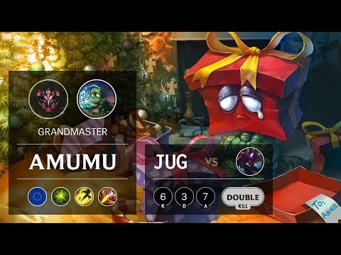 Amumu Jungle vs Kha'Zix - EUW Grandmaster Patch 9.7