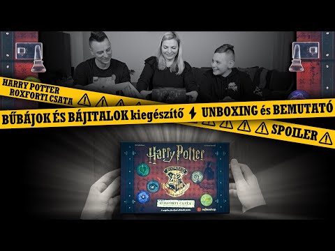 Harry Potter: Roxforti csata  Bűbájok és Bájitalok kiegészítő - Unboxing - Nézz fel!