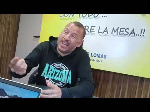 FM  AMANECER TRES LOMAS -  Programa CON TODO SOBRE LA MESA - Conductor: Mario Barrio - 08/05/2026