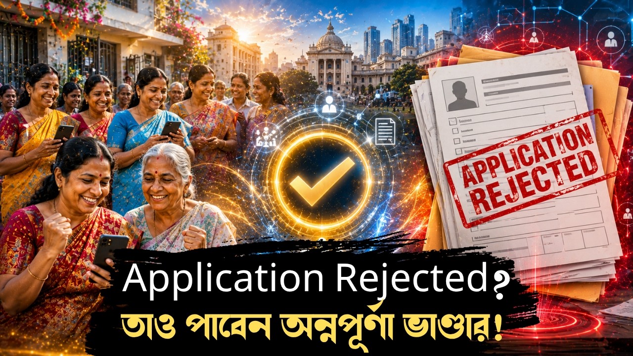 Application Reject হলেও পাওয়া যাবে অন্নপূর্ণা ভাণ্ডার! | Annapurna Yojana New Announcement
