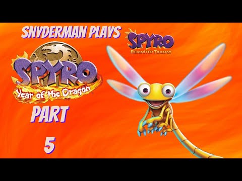 Snyderman Plays Spyro Reignited Trilogy Pt. 35 Full Playthrough- All the Glitches (Spyro 3 Pt. 5)
