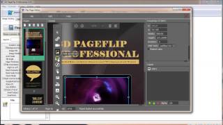 Creating a wonderful flash book easily with 3d page flip pro