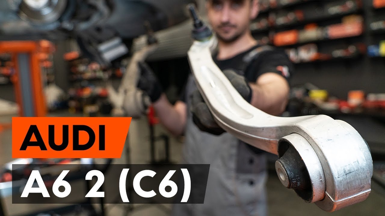 Jak vyměnit přední spodní rameno na Audi A6 4F2 – návod k výměně