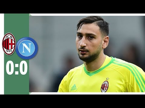 Mega-Parade von Donnarumma: Neapel patzt im Titelkampf | AC Mailand - SSC Neapel 0:0
