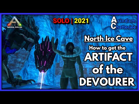 Ark Center - SOLO ARTIFACT OF THE DEVOURER from North Ice Cave, Full Naked (Easiest Way) - S2E190