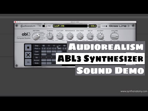 Audiorealism ABL3 Synthesizer - The Best Roland TB-303 Emulation