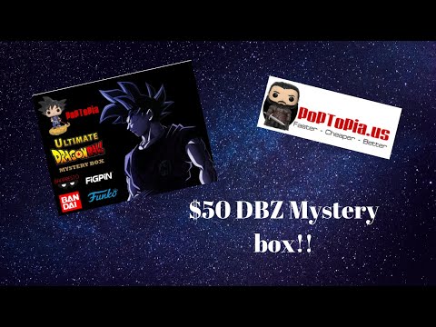 Opening the poptopia $50 Dragonball Z Mystery Box!!