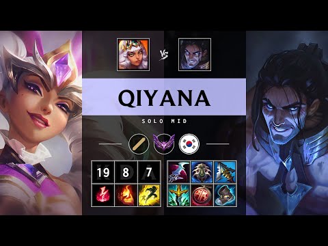 Qiyana Mid vs Sylas: Dominating - KR Master Patch 14.22
