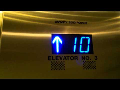 Otis Traction Elevator at Colorado Center Tower I, Denver, CO
