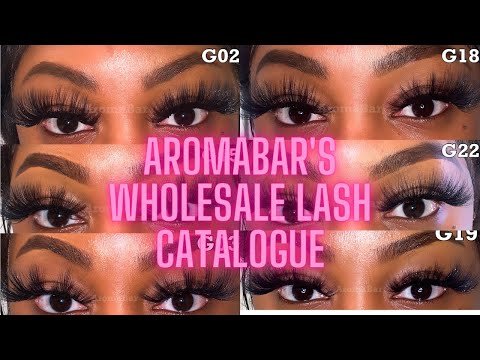 AromaBar Wholesale Lash Catalogue | Dramatic Collection